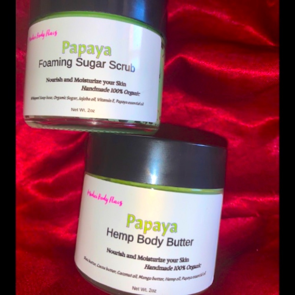 Medici Body Butter&Sugar Scrub💚💚